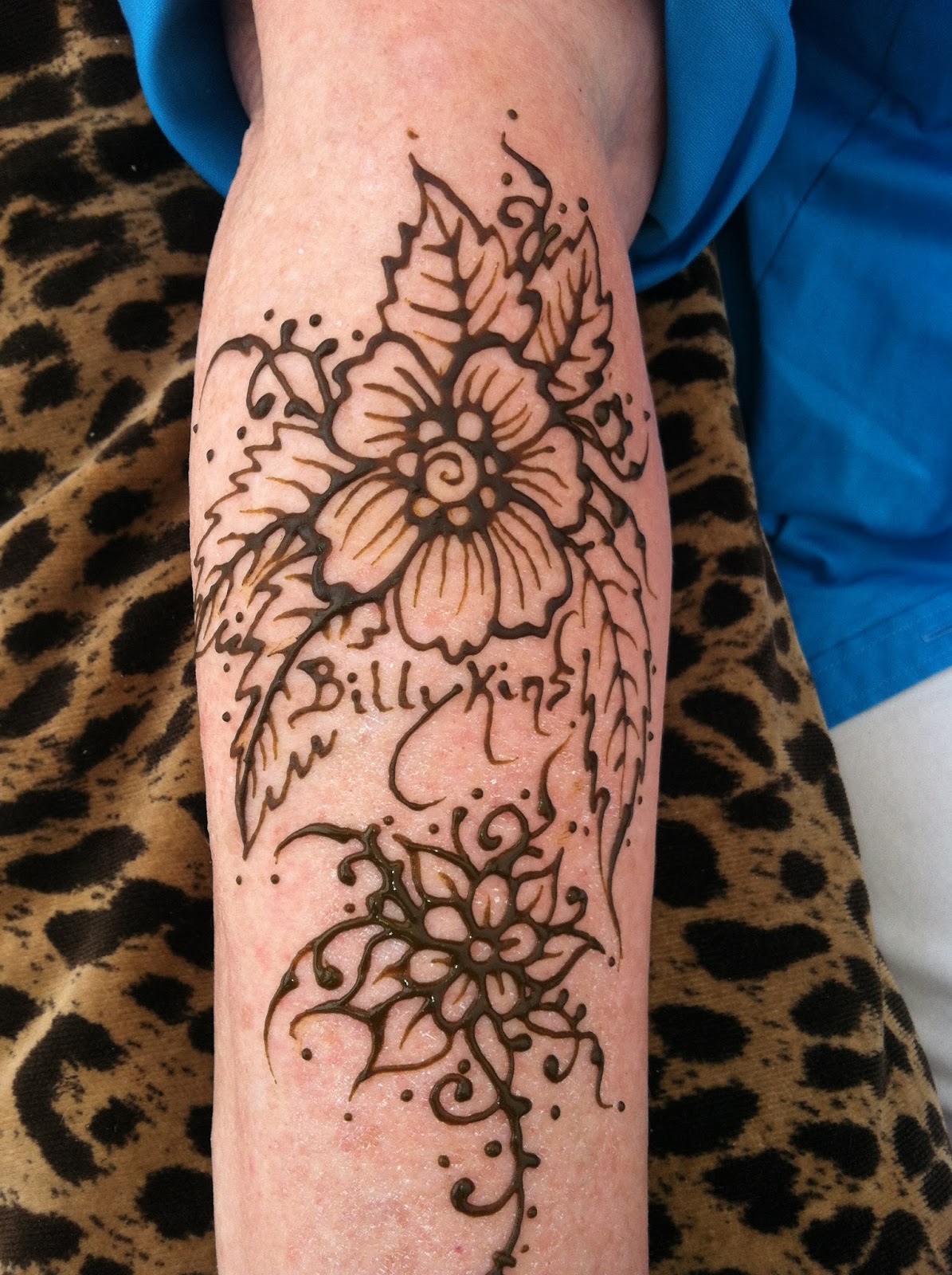 Henna in Las Cruces, New Mexico.