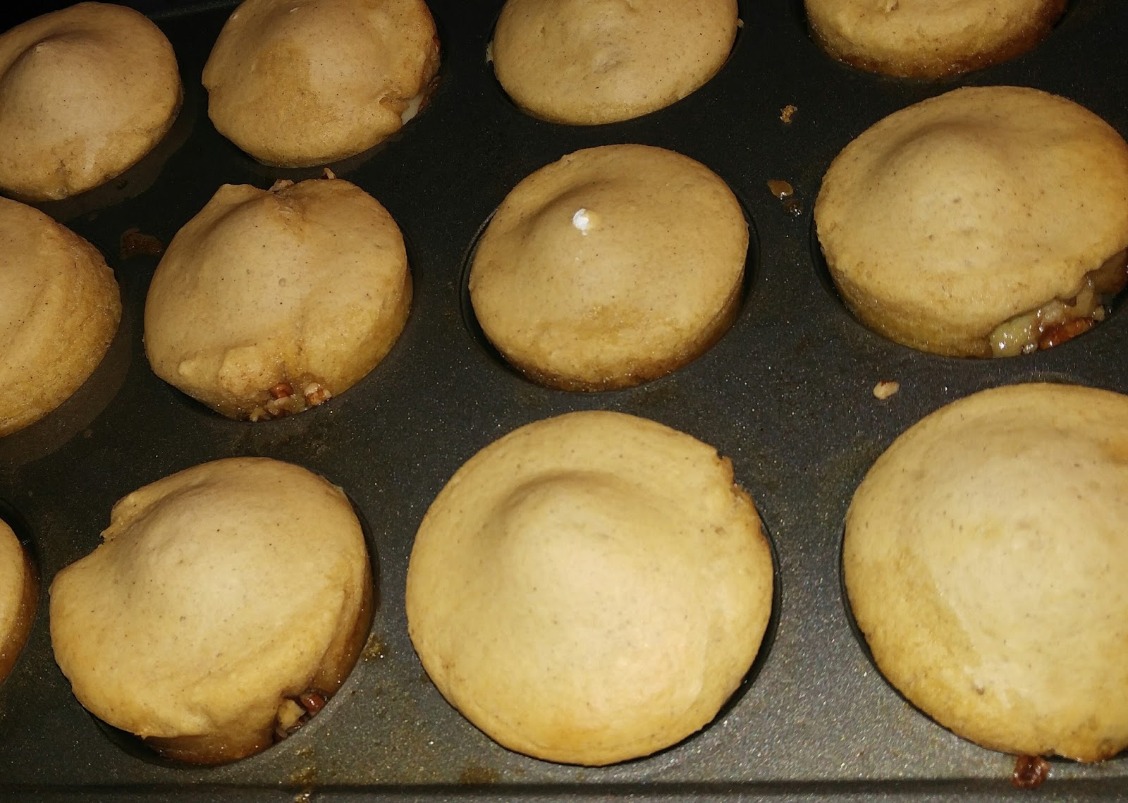 Rebecca's Amazing Creations Upside Down Bananas Foster Cupcakes