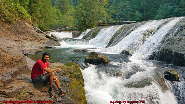 Upper Lewis River Falls Washington