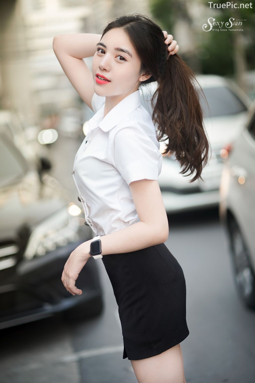 Thailand beautiful girl - Chonticha Chalimewong - Thai Girl Student uniform - TruePic.net - Picture 7