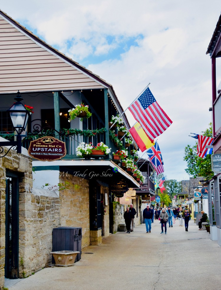 St. George Street - One of 8 Things To Do in St. Augustine, Florida | Ms. Toody Goo Shoes