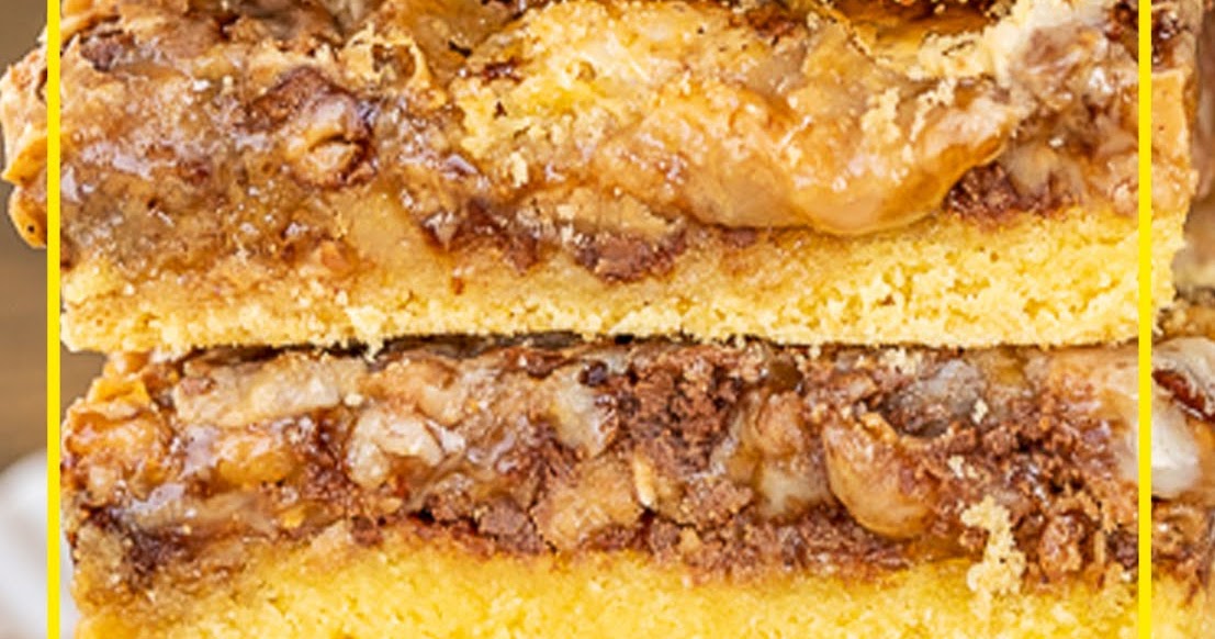 BEST RECIPESCAKE MIX TOFFEE BARS Healthyrecipes04