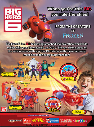 big hero 6 toys uk