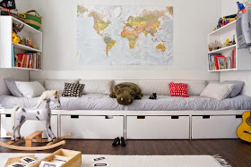 MI RINCÓN DE SUEÑOS: Como decorar una habitación compartida larga y