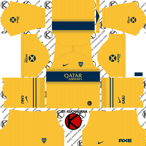 Boca Juniors 2019 2020 Kit Dream League Soccer Kits Kuchalana