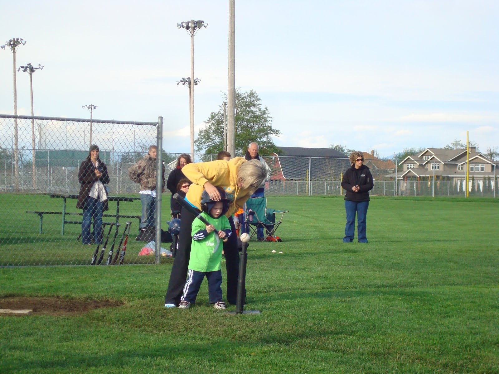 McLoughlin Blog Latham's First Tball Game