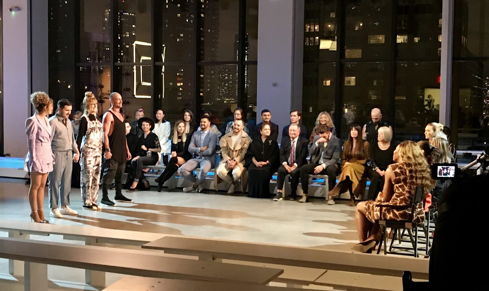 PROJECT RUNWAY....BEHIND THE SCENES of the FINALE Episode Judging and