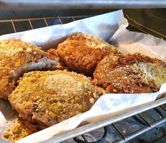 Oven Fried Chicken What's Cookin' Italian Style Cuisine