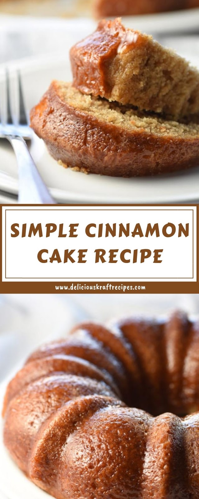 SIMPLE CINNAMON CAKE RECIPE