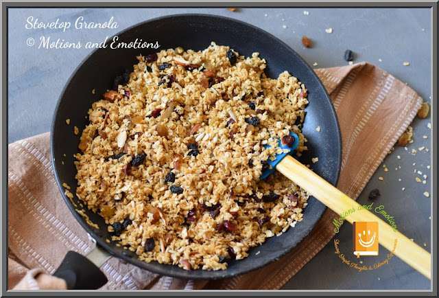 Easy Stovetop Granola Recipe