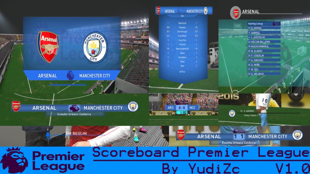 Epl Score Update | pes 2016 english premier league scoreboard v1 0 by yudizc Epl Score Update | pes 2016 english premier league scoreboard v1 0 by yudizc