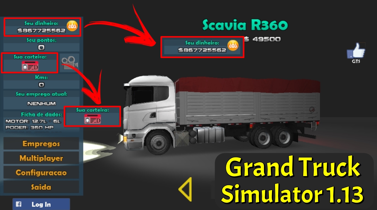 GRAND TRUCK SIMULATOR - 1.13 DINHEIRO INFINITO ( SEM ROOT E SEM APLICATIVO  ) - video Dailymotion