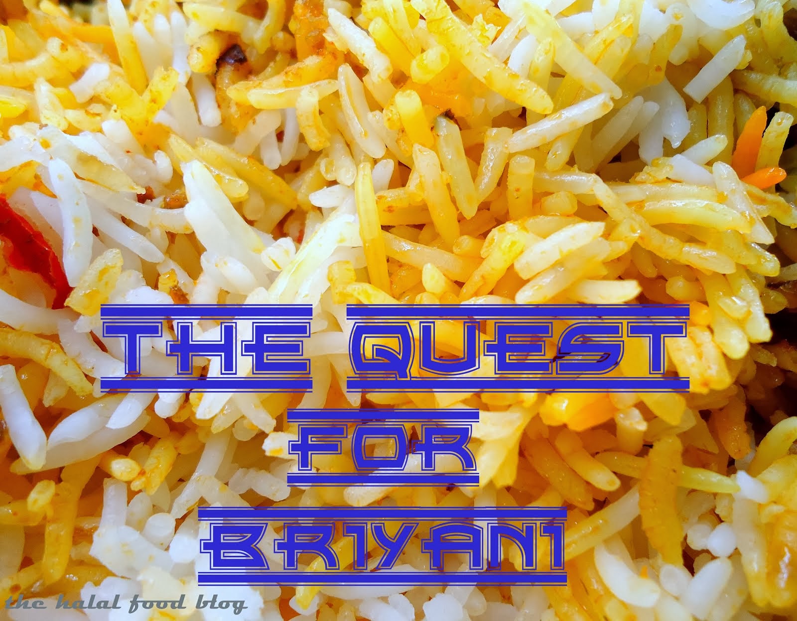 The Quest For Briyani Series