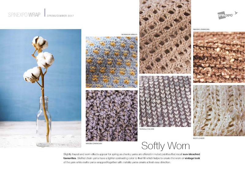 FASHION TRENDS // SPIN EXPO MATERIAL TRENDS . SS 2017