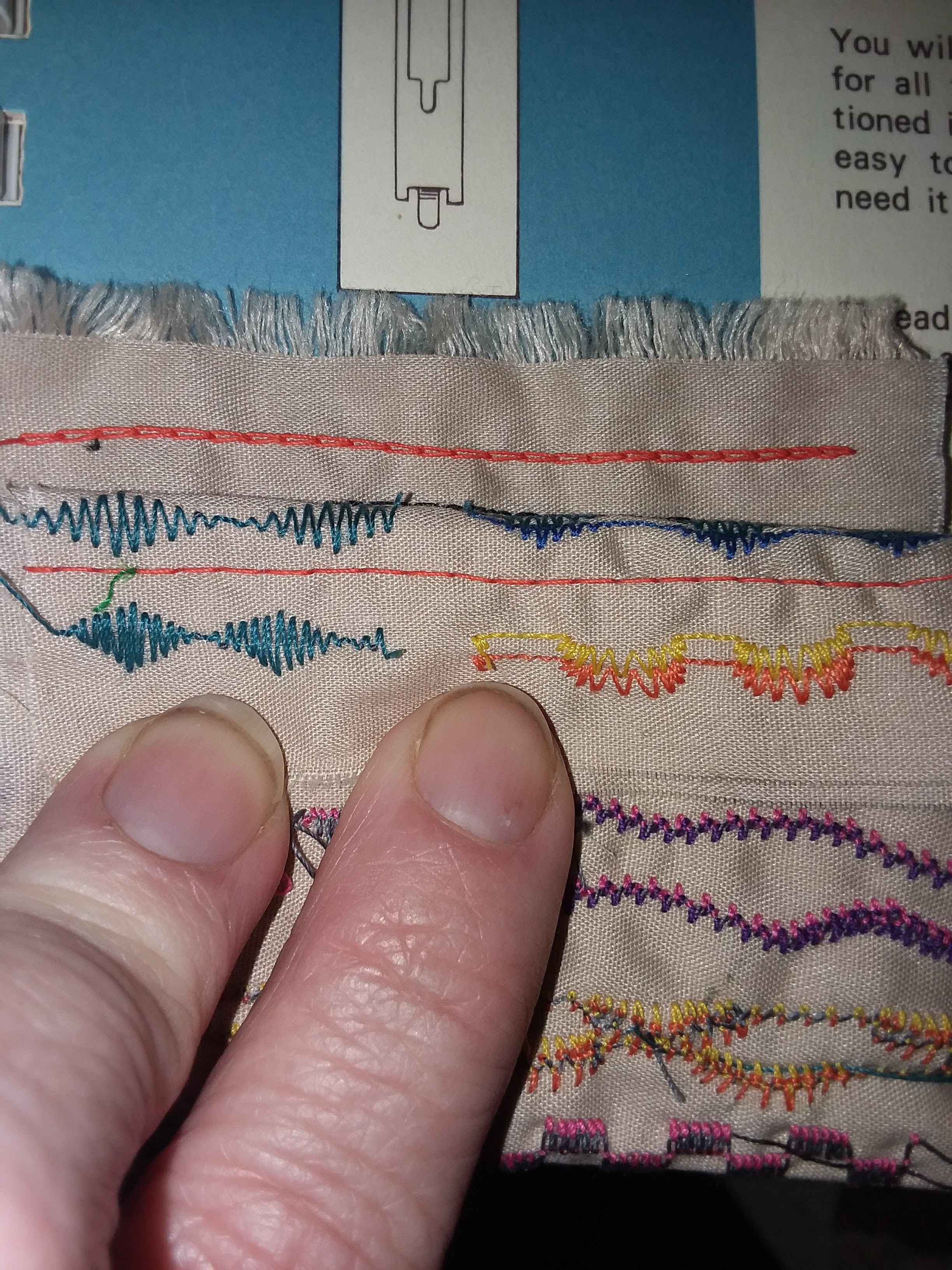 Kenmore 1755 Sewing Machine Fix Twin Needle Embroidery Troubleshooting