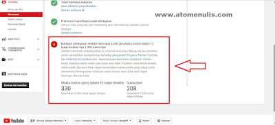 Syarat agar channel youtube menghasilkan uang