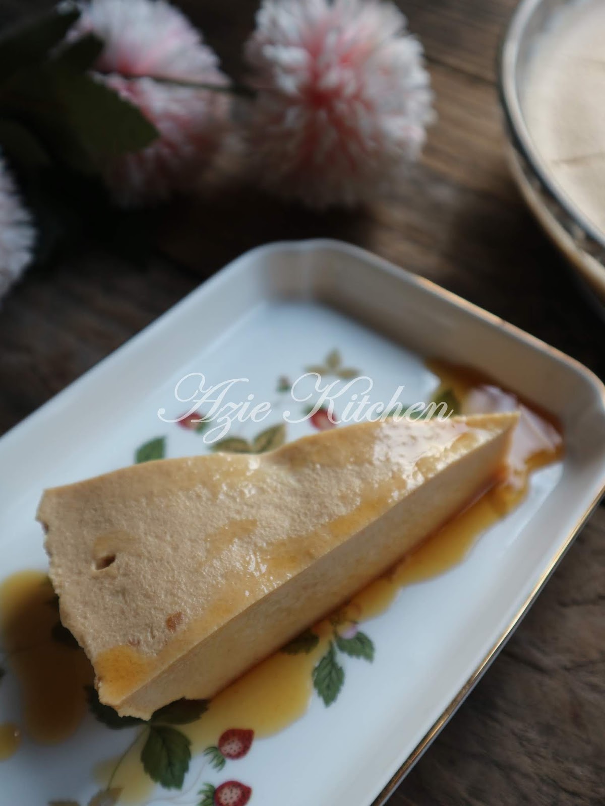 Puding Roti Karamel Azie Kitchen