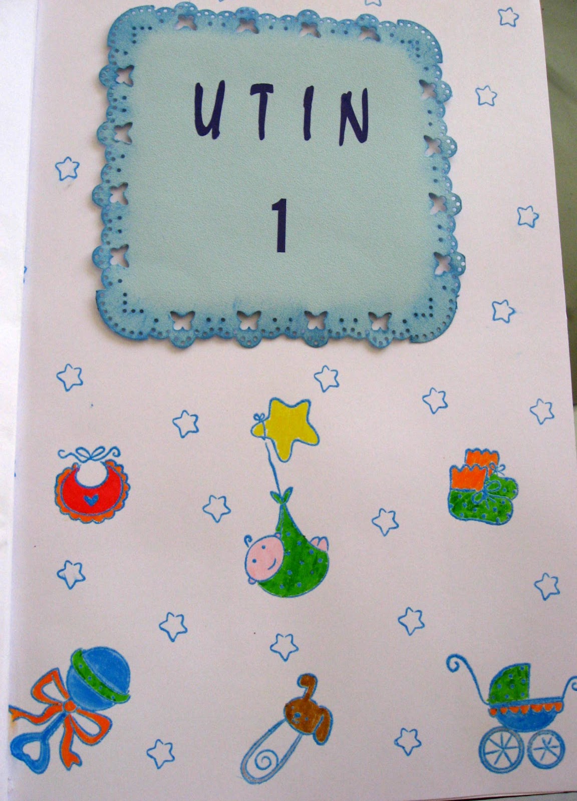 Scrap Space da Lelé: Livro de Registro - Bebês