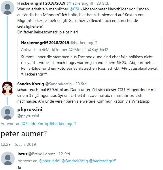 Anzeige gegen Peter Aumer Anzeige gegen Peter Aumer
