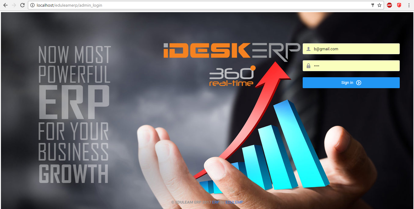 My Online Project Sample ERP Software Development Using PHP (Codeigniter)