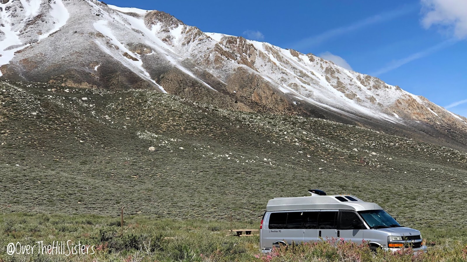 Over the Hill Sisters Tuff Campground, Crowley Lake Campground