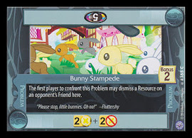 My Little Pony Bunny Stampede Premiere CCG Card