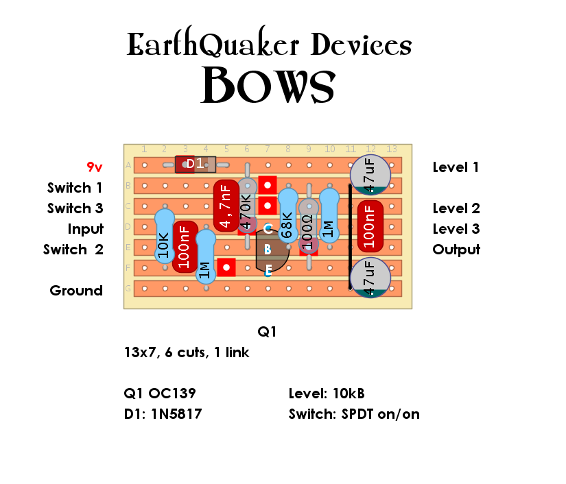 Dirtbox Layouts: Earthquaker Devices Bows