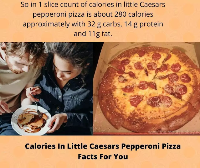 Calories In Little Caesars Pepperoni Pizza Facts For You