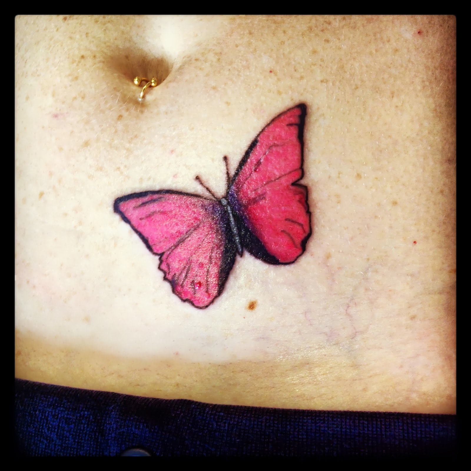 (Haarlem) Tattoo Art: Vlinder