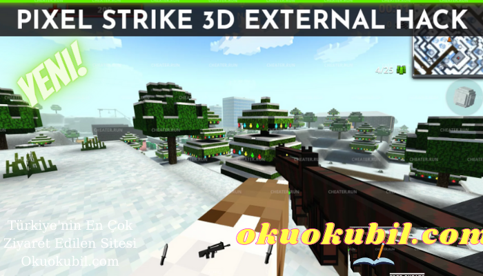 Pixel Strike 3D External Sonsuz Cephane Hile İndir 2021 (Steam)