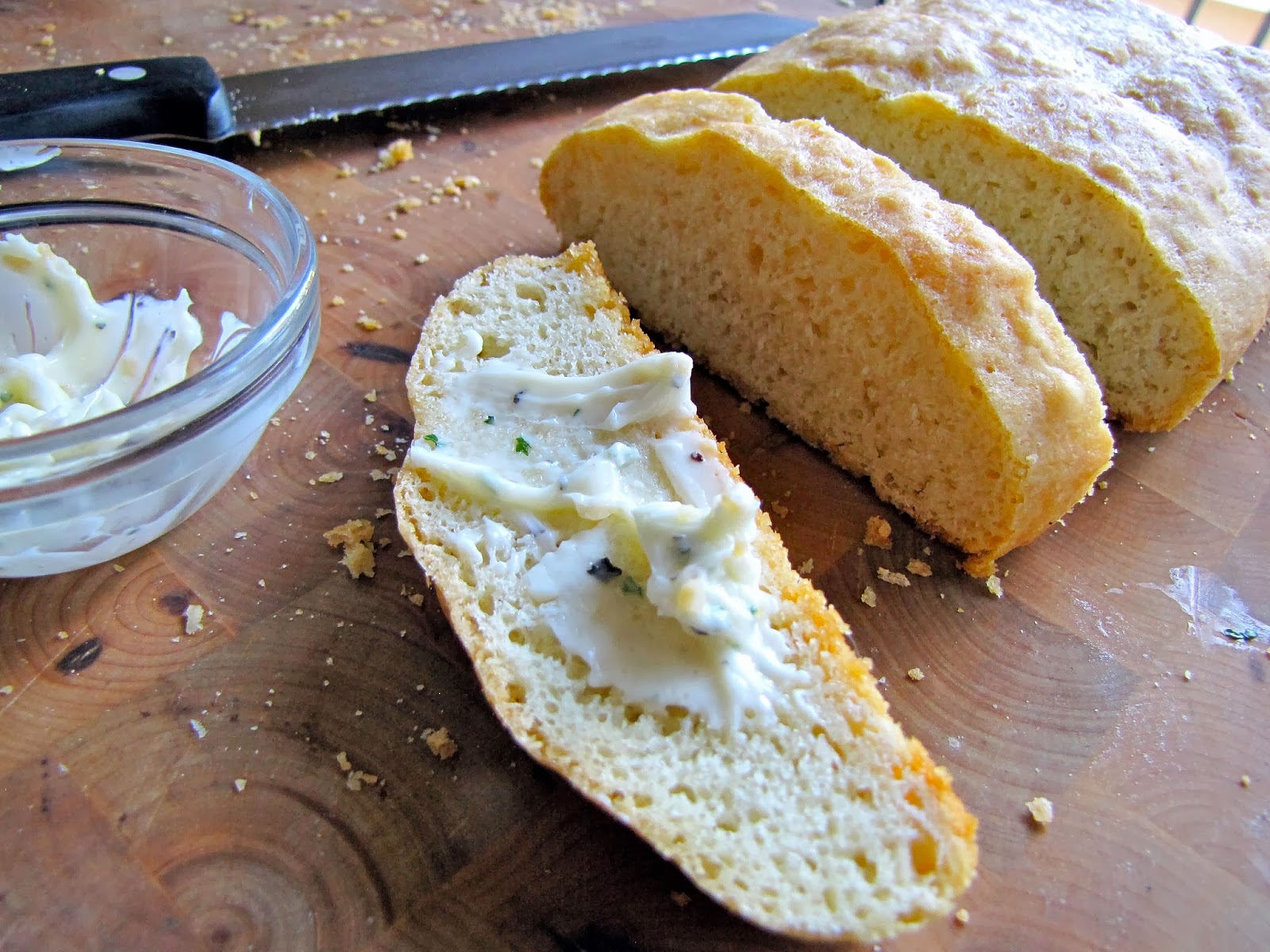 Off The Menu The Secret to Making French Bread and Basil Butter