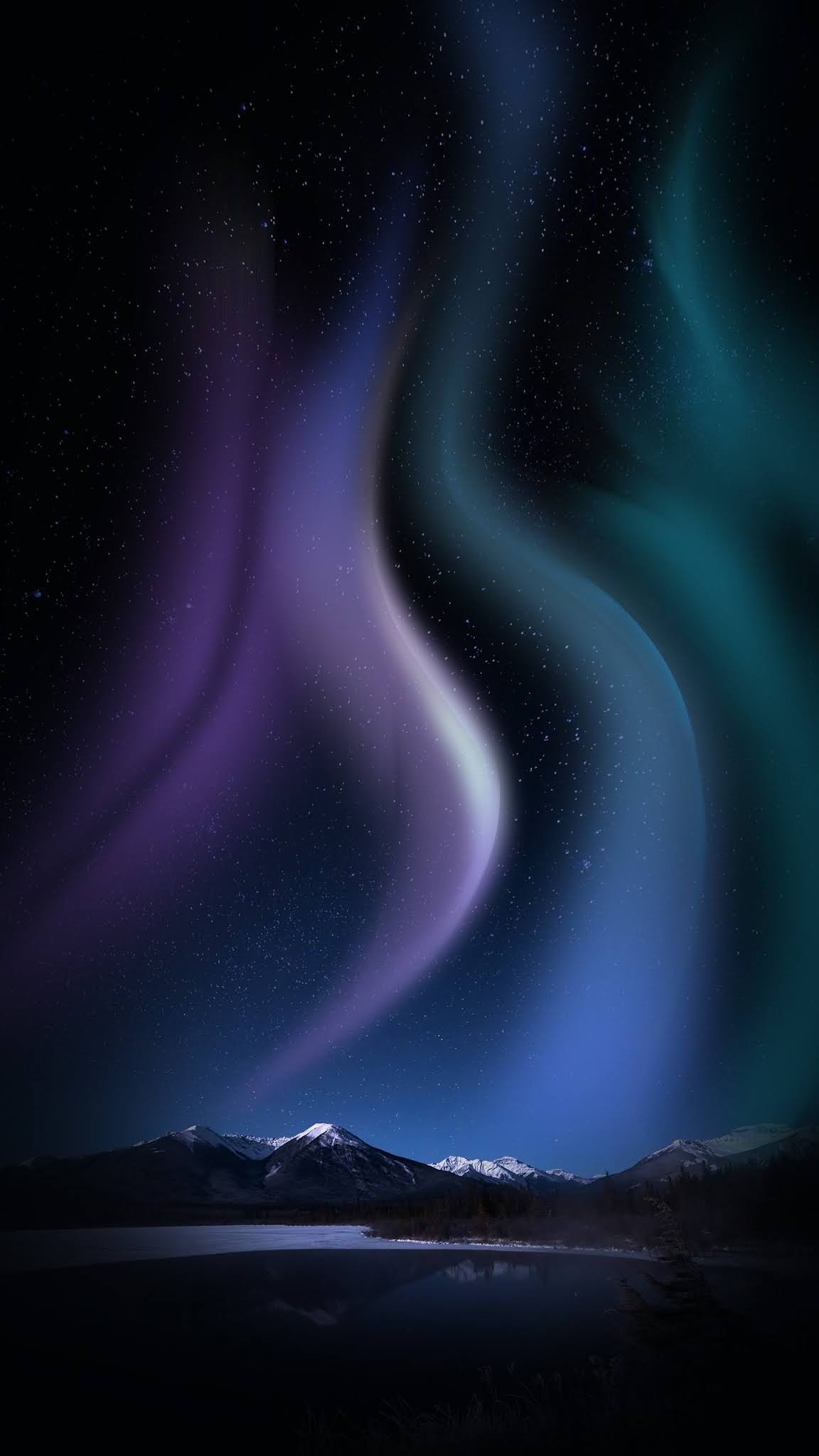 Beautiful Aurora Borealis 4K Ultra HD Mobile Wallpaper