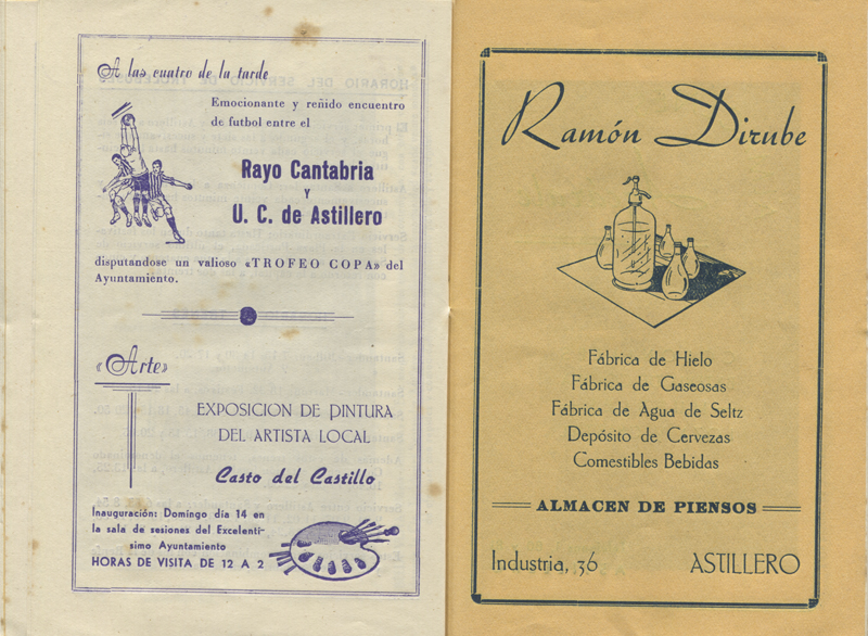 mi ASTILLERO ASTILLERO fiestas de Nuestra Señora 1955