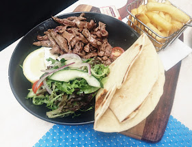 Warran Glen Garden Centre & Cafe, Warrandyte, lamb souvlaki