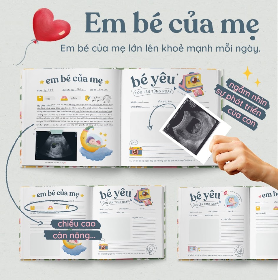 [A116] Sách tô màu cho Bà Bầu thư giãn - Mẹ Bầu Zui
