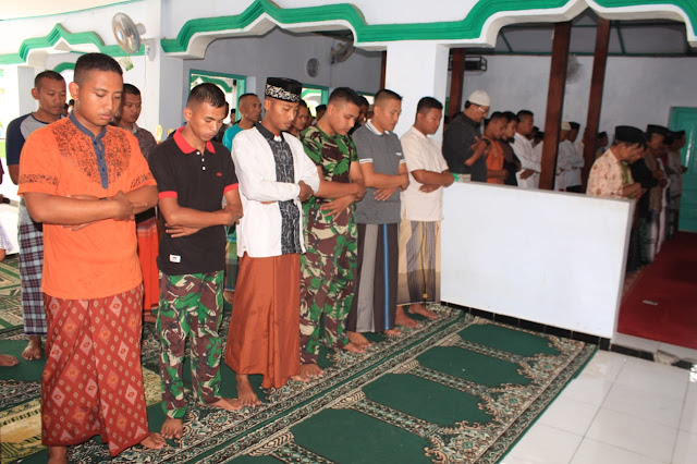 Keimanan TNI tetap Terjaga Guna Dukung keberhasilan TMMD Reg 105 Keimanan TNI tetap Terjaga Guna Dukung keberhasilan TMMD Reg 105