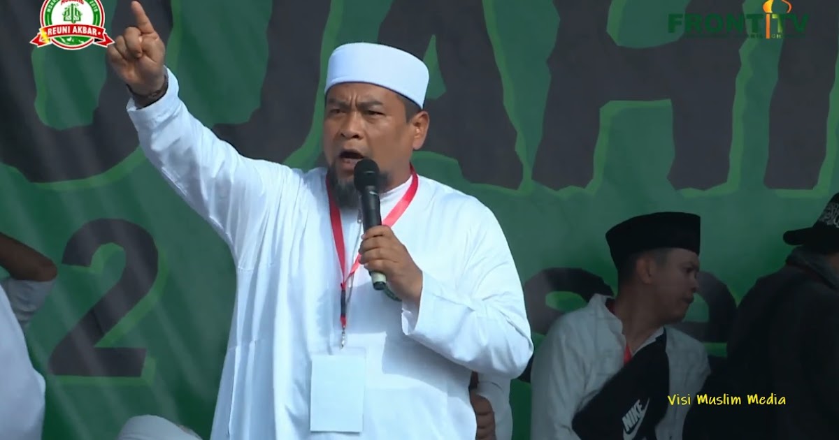 Reuni 212 Ustadz Zulkifli Kita Rindu Khilafah Dikatakan Radikal Alhamdulillah Visi Muslim News Berita Dunia Islam Hari Ini