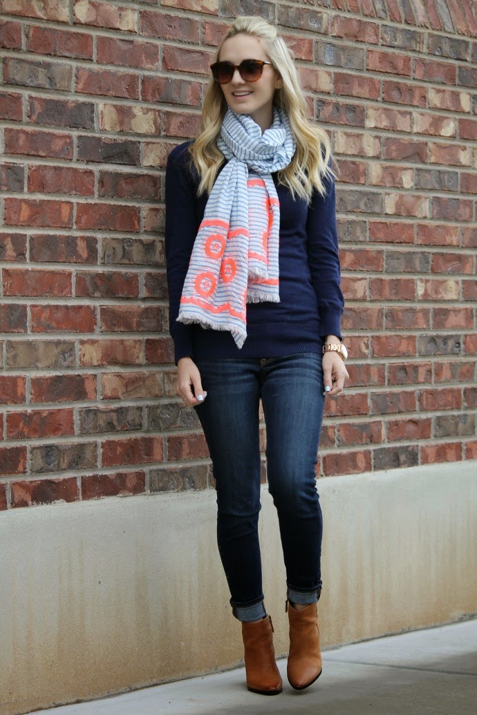 .the cutest cotton scarf. - Stripes in Bloom