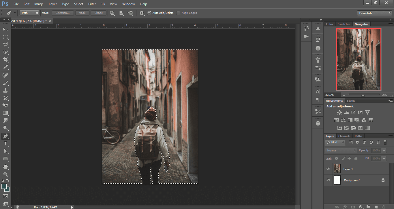Tutorial Cara Membuat Blur Background Foto Dengan Adobe Photoshop