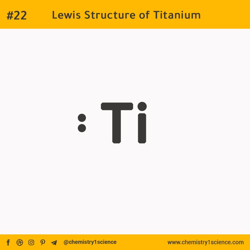 Lewis Structure of Ti Titanium  تركيب لويس لعنصر التيتانيوم