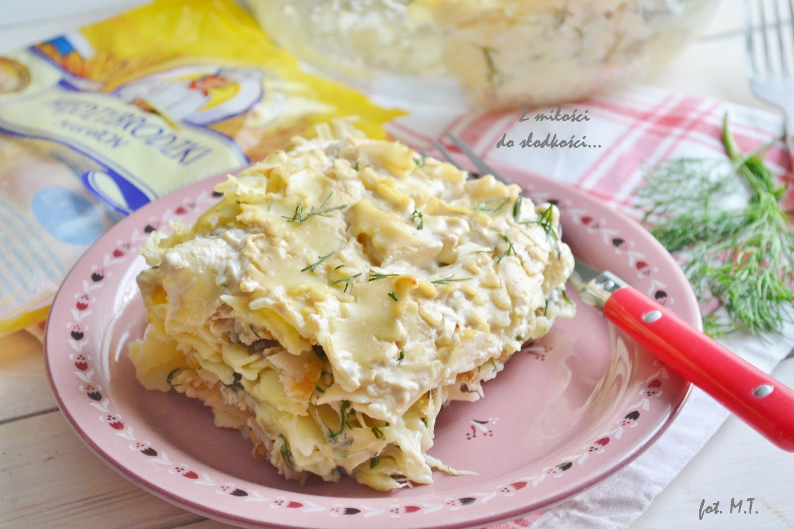 Z miłości do słodkości... Makaron z dorszem