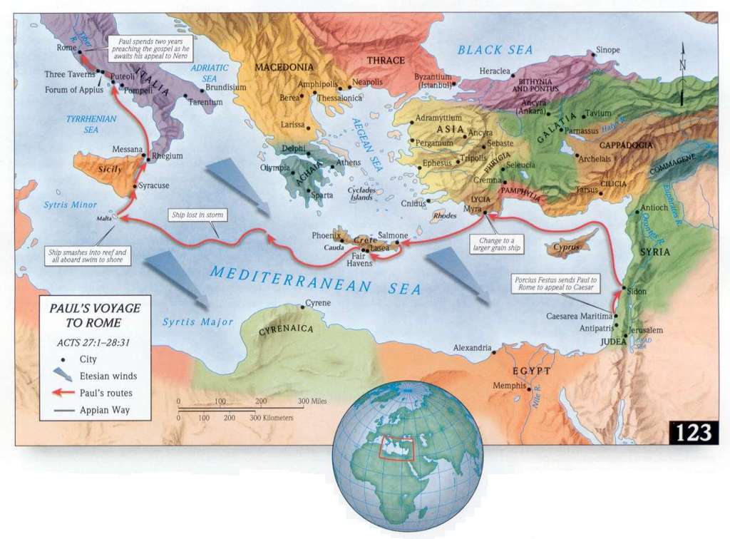 Más BIBLIA Viajes del Apóstol Pablo (Mapas) Más BIBLIA Viajes del Apóstol Pablo (Mapas)