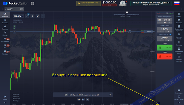 Pocket Option-вернуть положение торговой панели обратно Pocket Option-вернуть положение торговой панели обратно