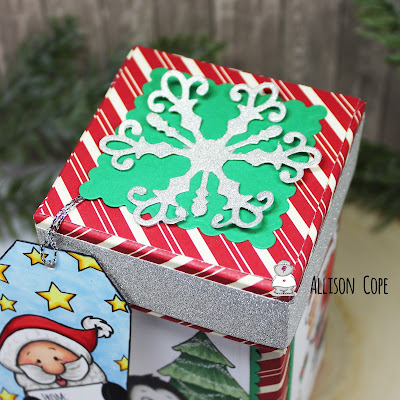 Merry Little Gift Box by Allison Cope featuring all Digital Stamps from Gerda Steiner Designs