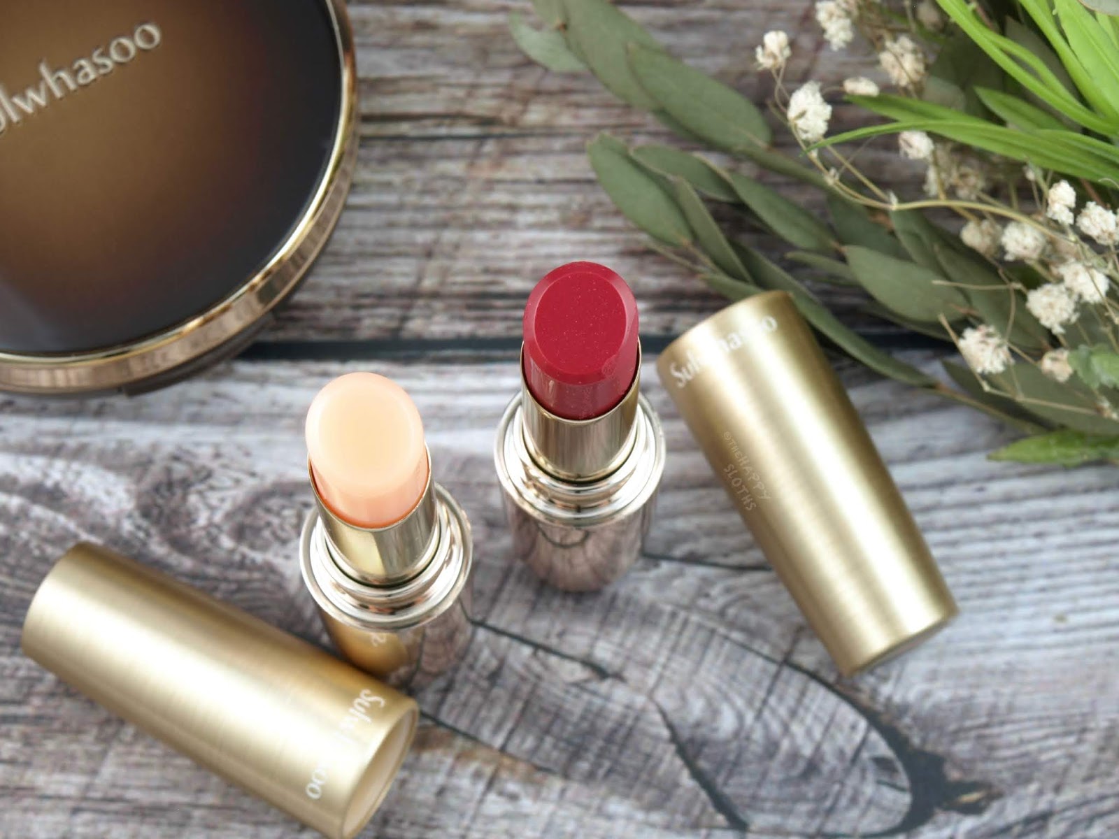 Sulwhasoo First Care Activating Serum EX, Perfecting Cushion Intense