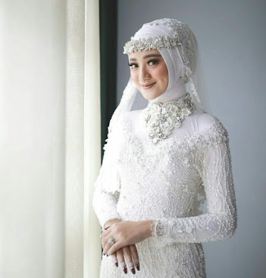 model hijab pengantin simpel terbaru model hijab pengantin simpel terbaru