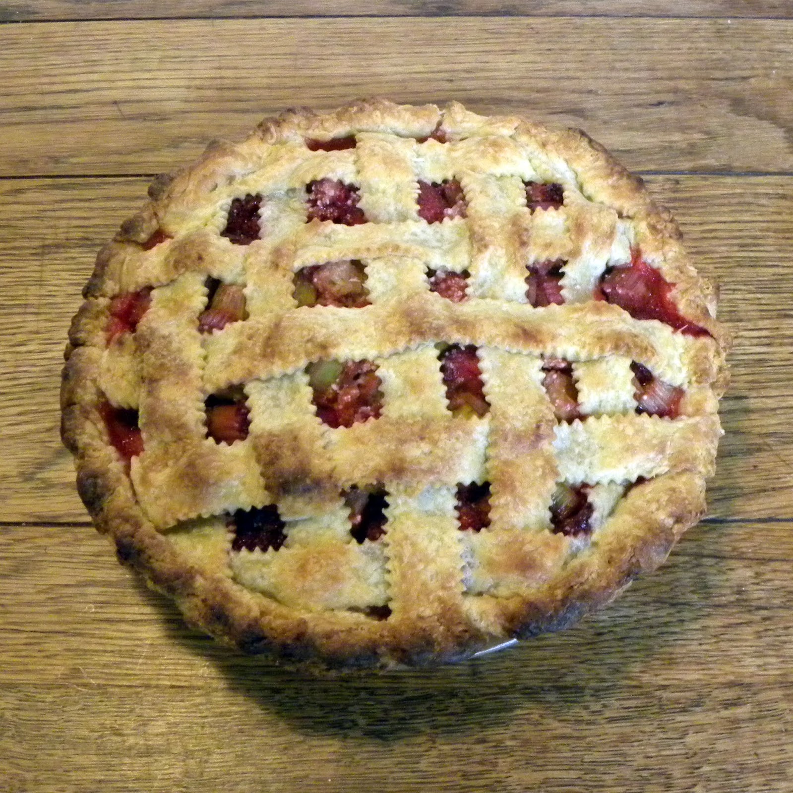 Cook's Cache Best Ever Strawberry Rhubarb Pie/Strawberry Rhubarb