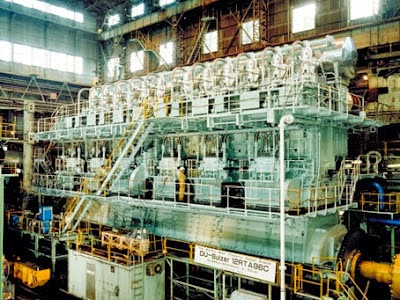 Sulzer Rta 96c Mesin Kapal Terbesar Wartsila Seri Sulzer RTA96-C