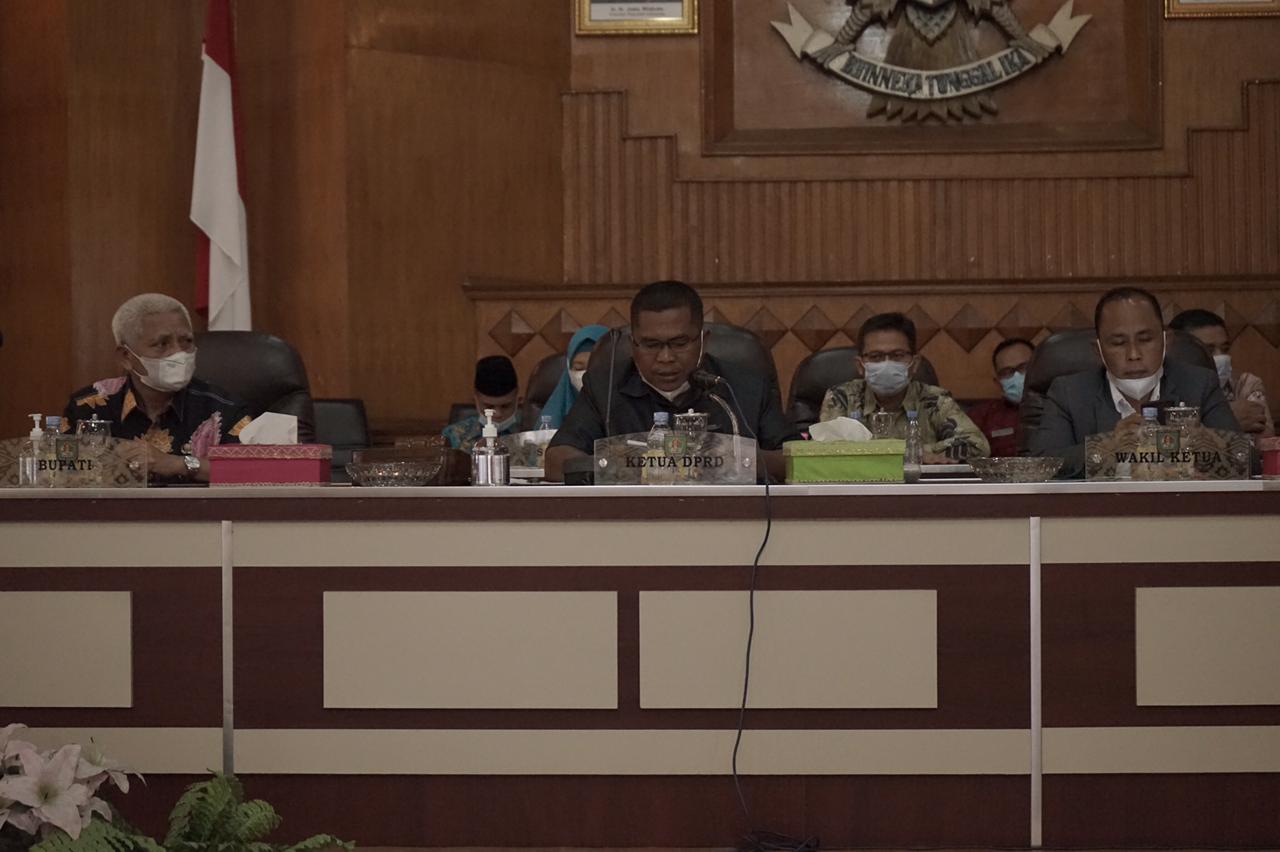 Bupati Asahan Menyampaikan Jawaban atas Pandangan Umum Fraksi terhadap LKPJ Tahun Anggaran 2020 Bupati Asahan Menyampaikan Jawaban atas Pandangan Umum Fraksi terhadap LKPJ Tahun Anggaran 2020