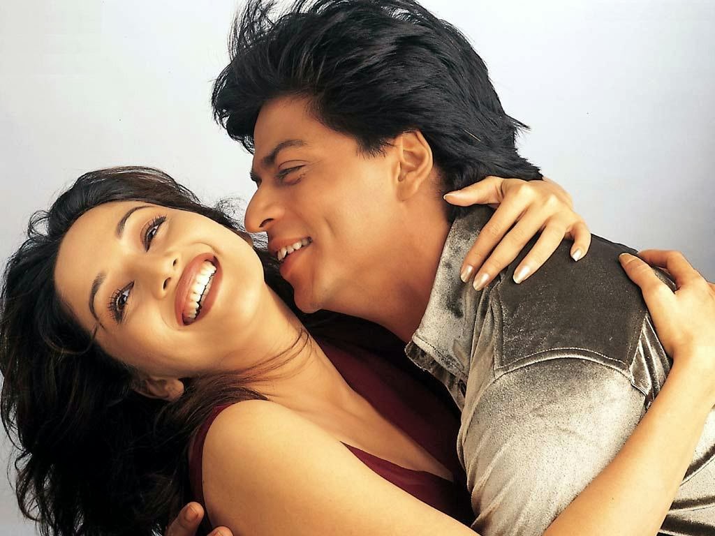 Shahrukh Khan & Madhuri Dixit Couple Free HD Wallpapers Download 